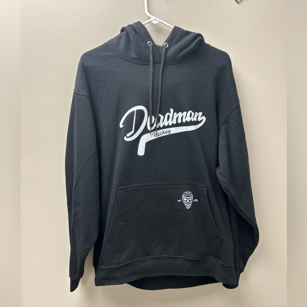 “Deadman Hockey” Men’s‎ Black Hoodie